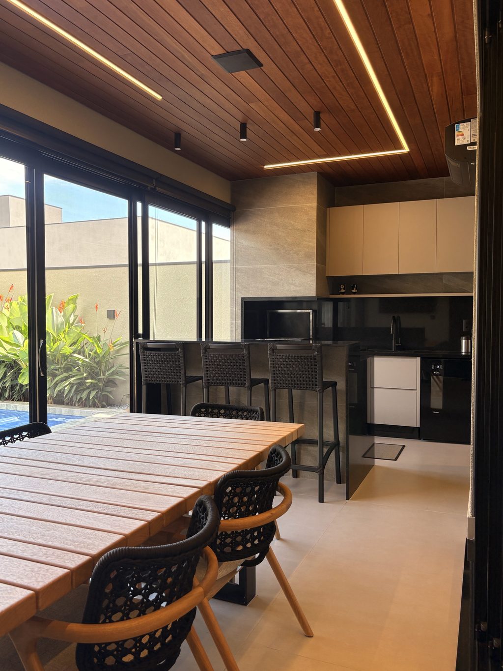 Área externa planejada da Cazza Decor