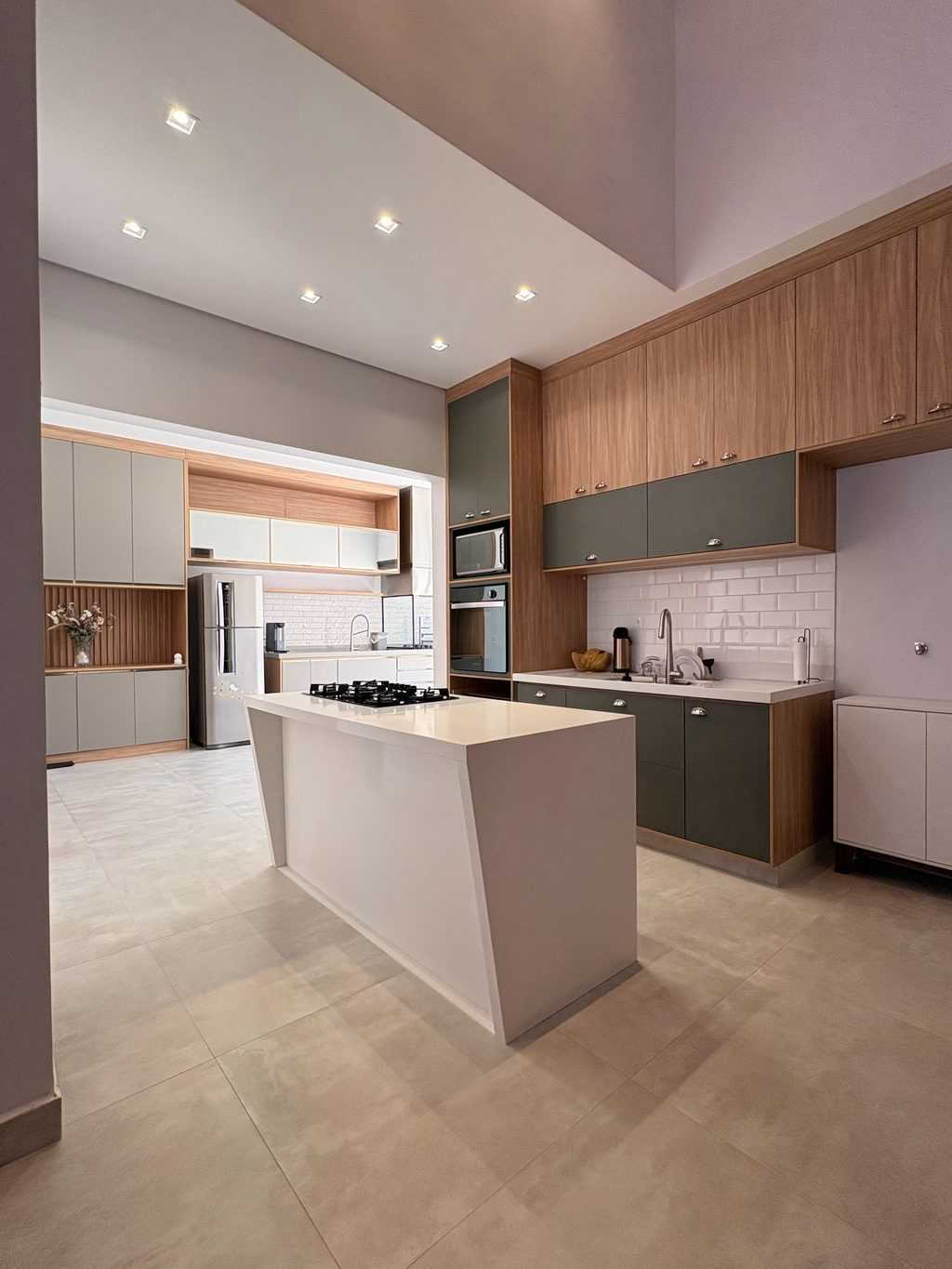 Área gourmet planejada da Cazza Decor